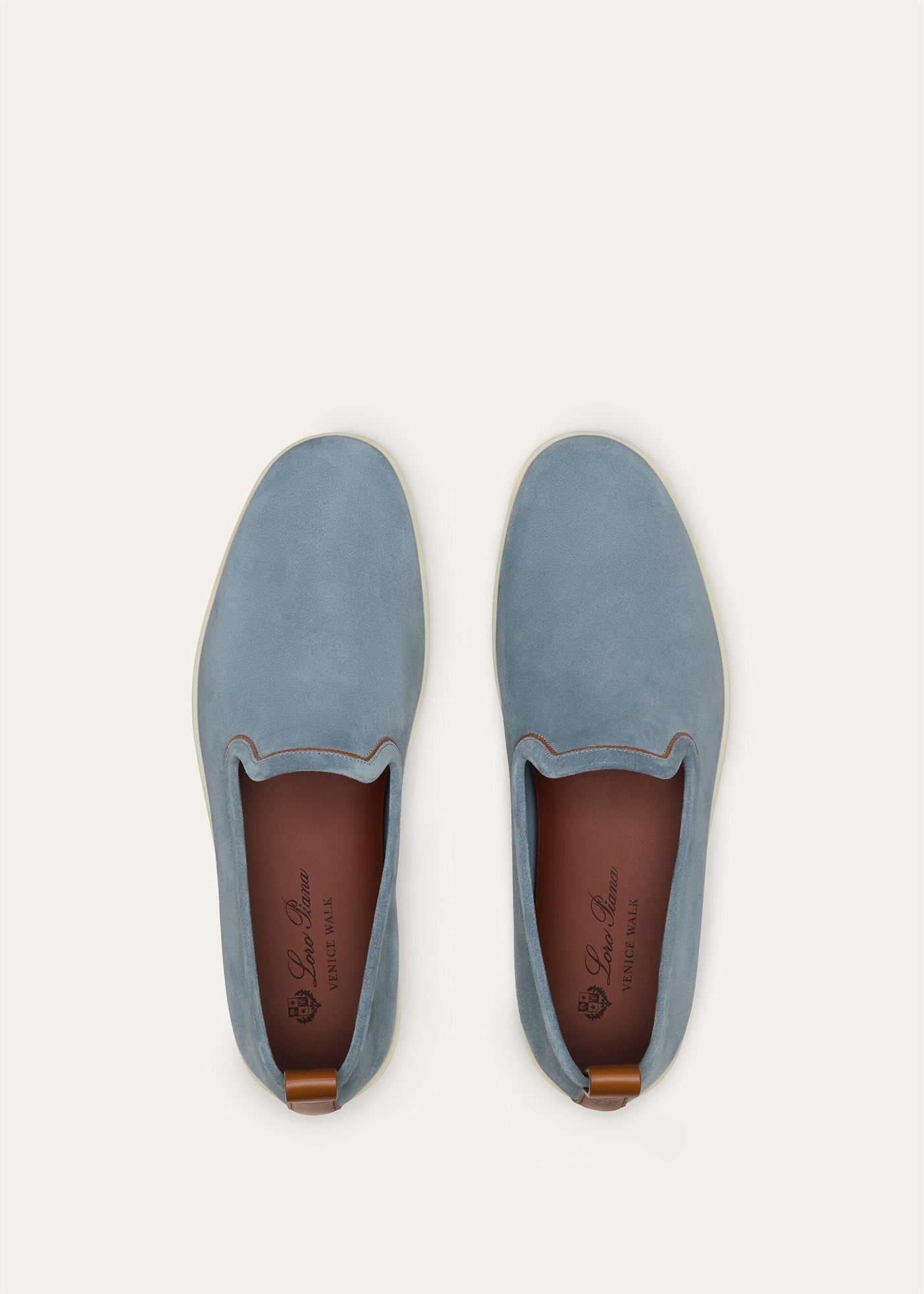 Loro Piana Venice Walk Loafers - Brisk Blue