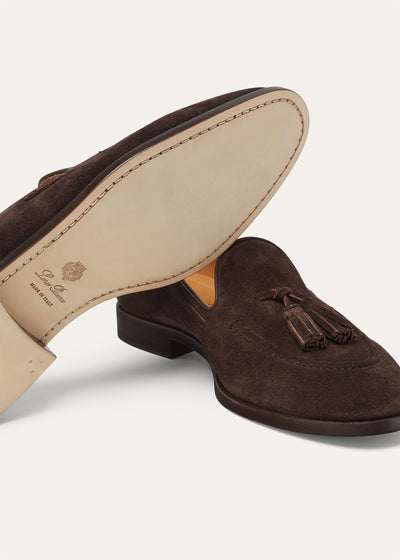 Loro Piana Serge Walk Loafer - Chocolate