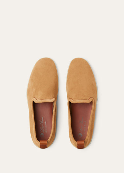 Loro Piana Venice Walk Loafers - Classic Camel