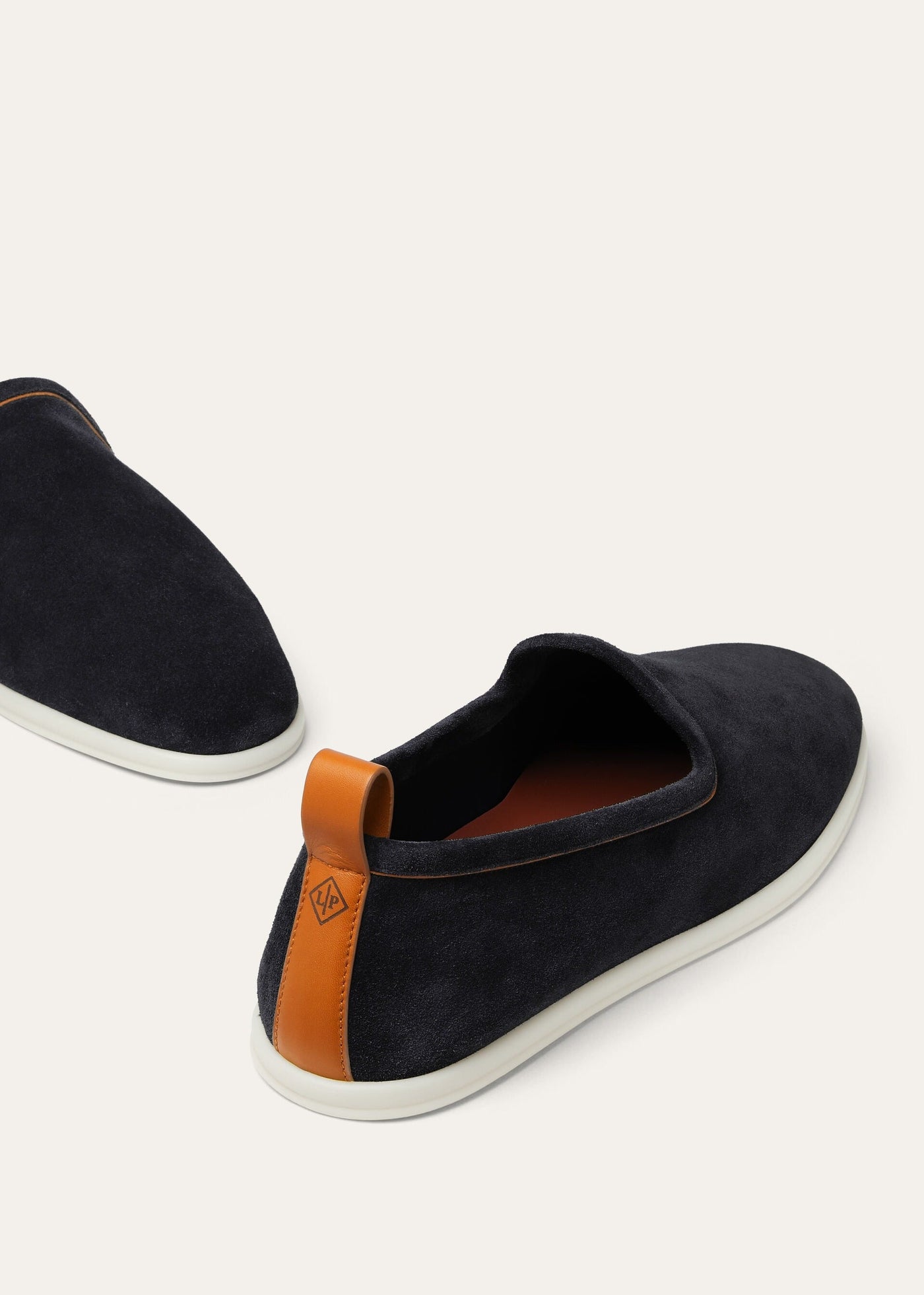 Loro Piana Venice Walk Loafers - Navy Blue