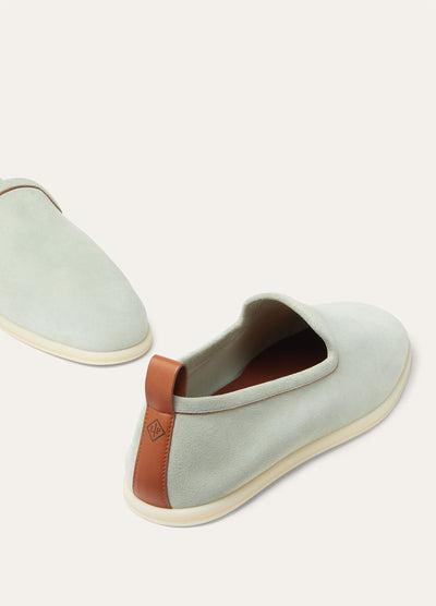 Loro Piana Venice Walk Loafers - Popsicle Mint