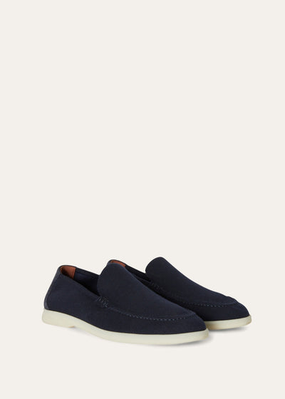 Loro Piana Summer Knitted Walk - Navy Blue