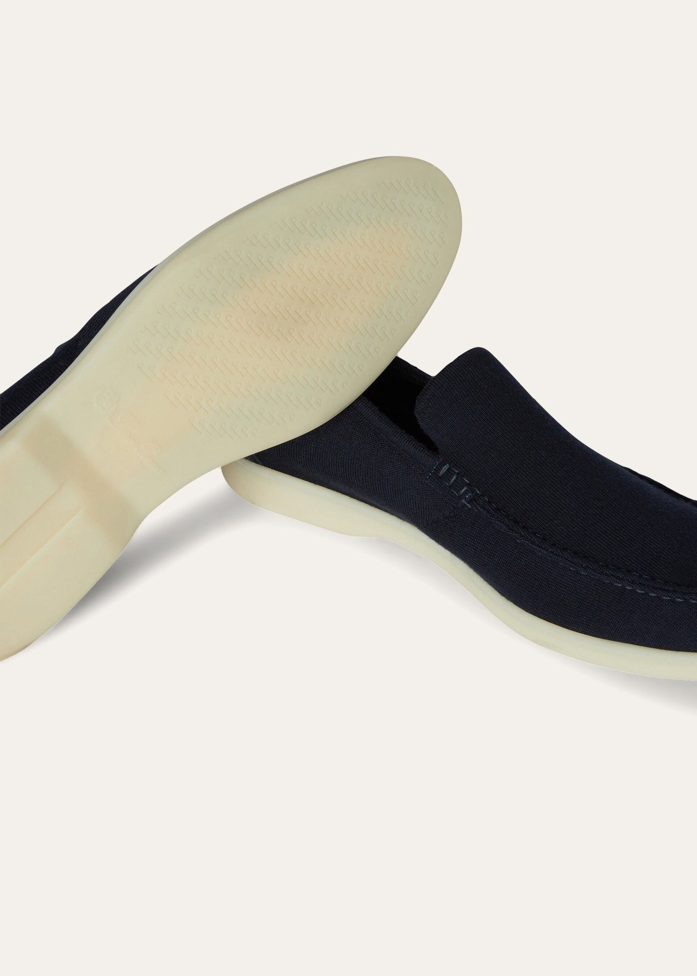 Loro Piana Summer Knitted Walk - Navy Blue