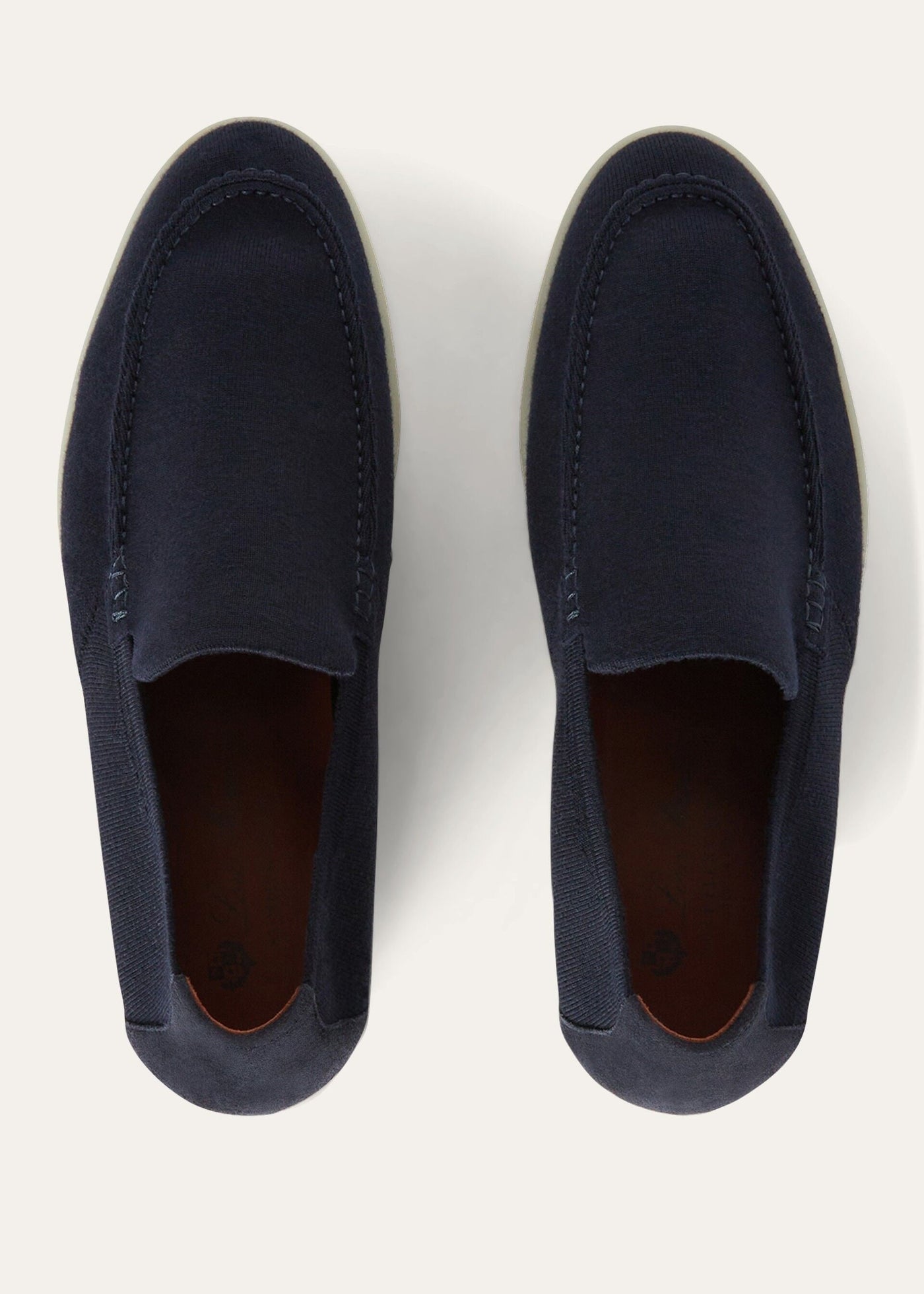Loro Piana Summer Knitted Walk - Navy Blue