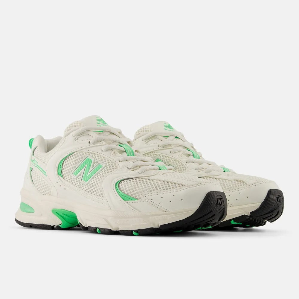 New Balance 530 – Light Beige/Light Green