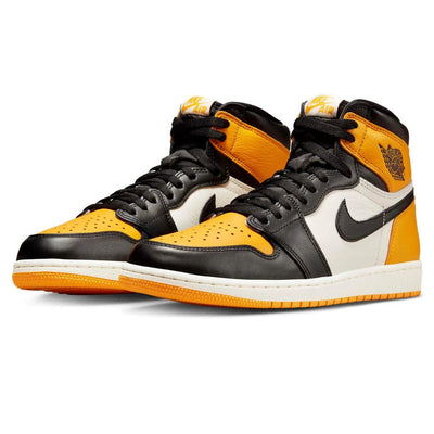 Jordan 1 Retro High Taxi Yellow Toe