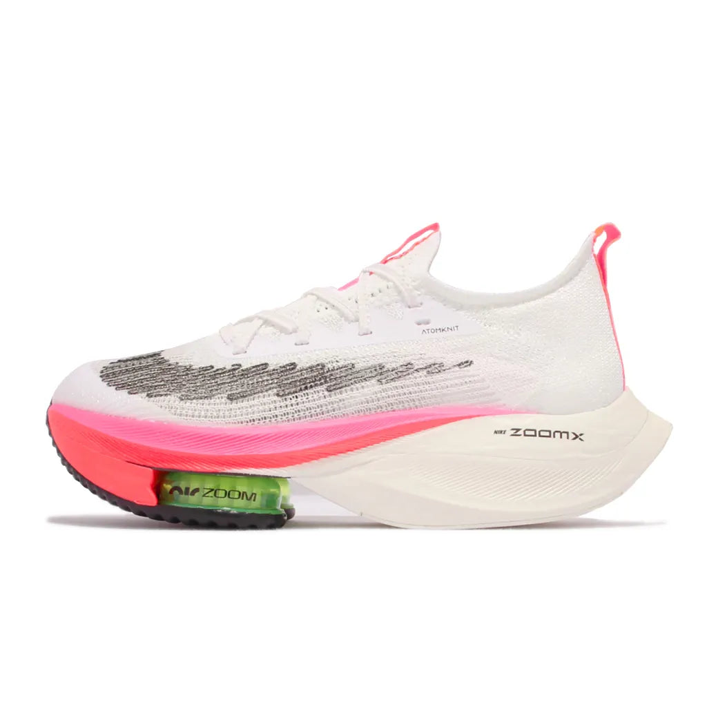Nike Air Zoom Alphafly NEXT% 3 – White/Black-Pink Blast-Volt