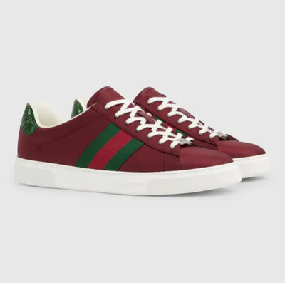 Gucci Ace Sneaker - Red/Web