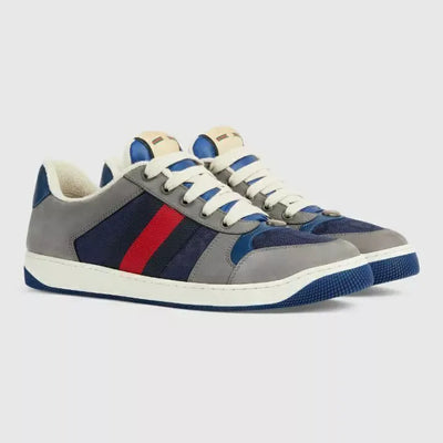Gucci Screener Sneaker - Blue/Gray