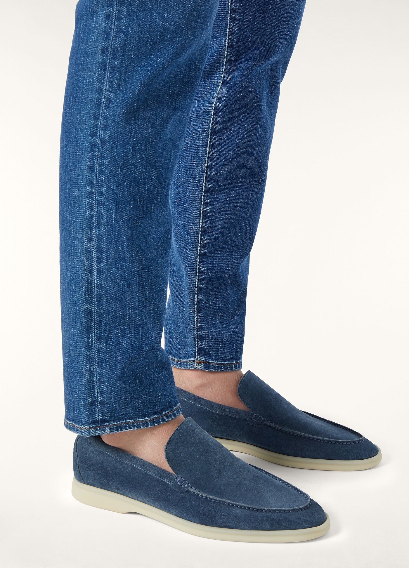 Loro Piana Summer Walk Loafer - Black Figs