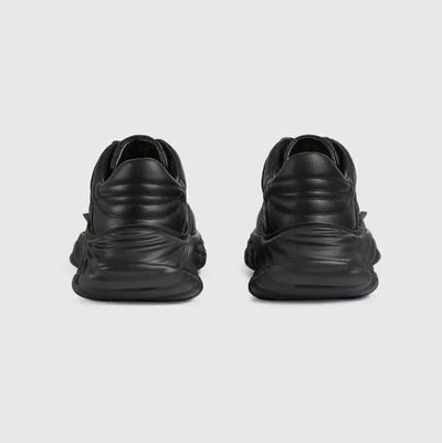 Gucci Ripple Sole Sneaker -  Black