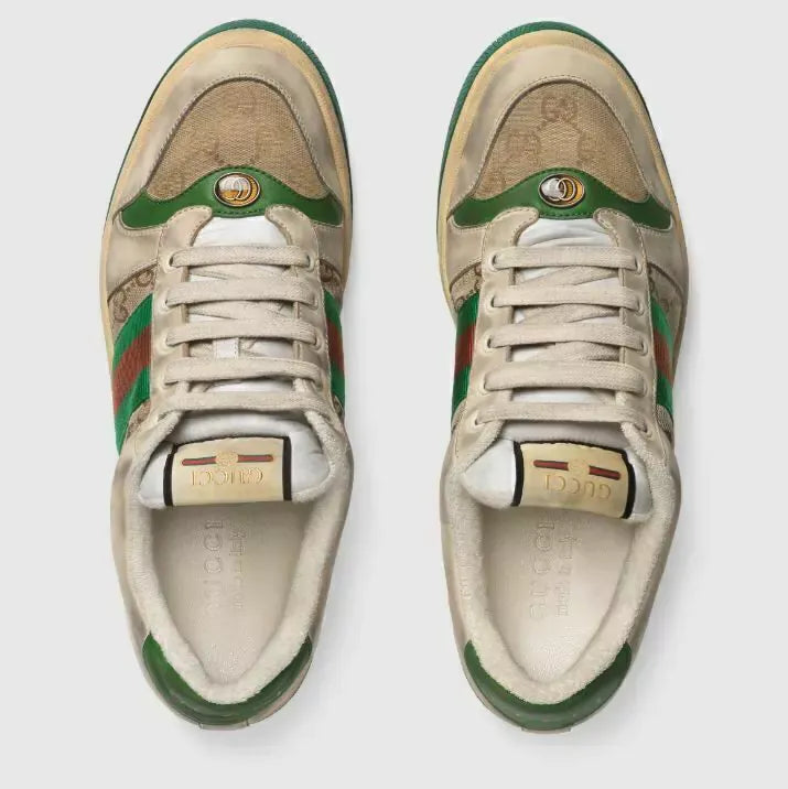 Gucci Screener Sneaker - GG Canvas/Leather