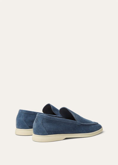 Loro Piana Summer Walk Loafer - Black Figs
