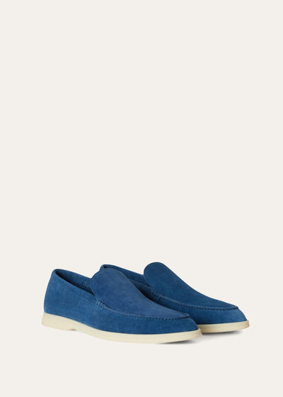 Loro Piana Summer Walk Loafer - Cobalt Ink
