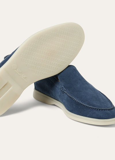 Loro Piana Summer Walk Loafer - Black Figs