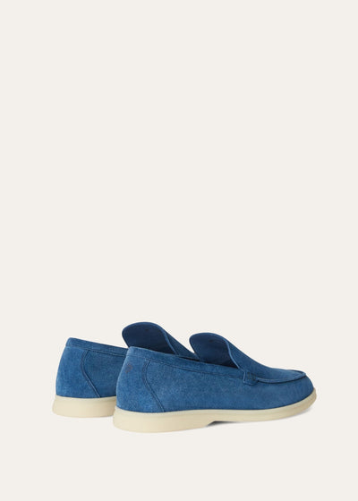 Loro Piana Summer Walk Loafer - Cobalt Ink
