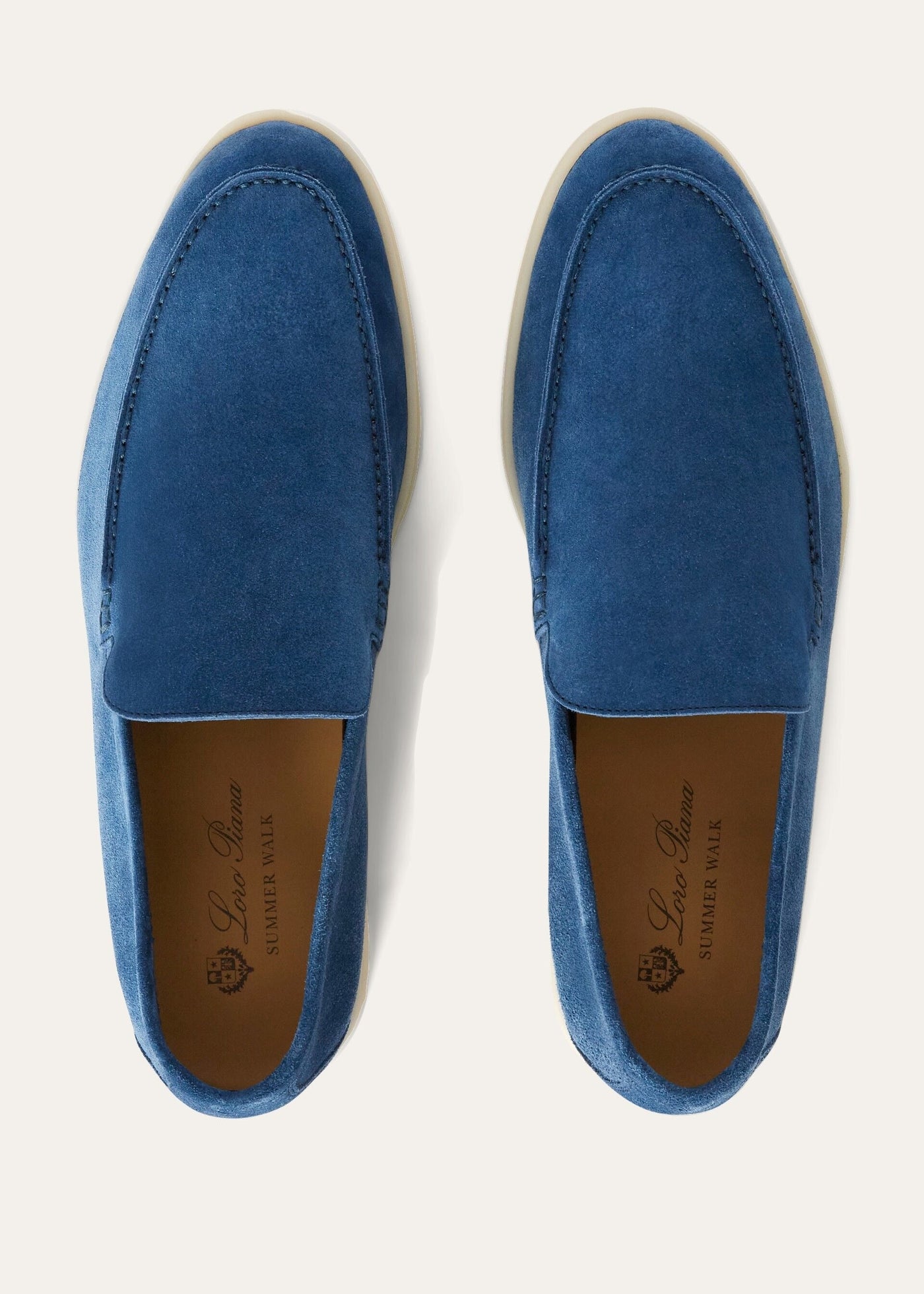 Loro Piana Summer Walk Loafer - Cobalt Ink