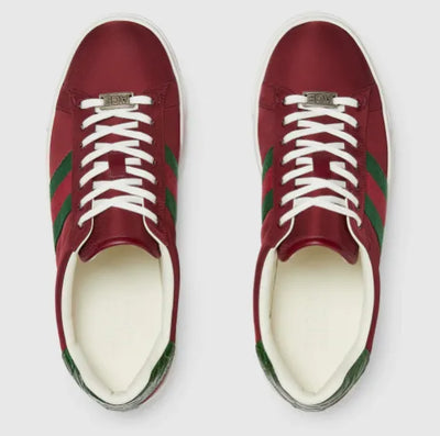 Gucci Ace Sneaker - Red/Web