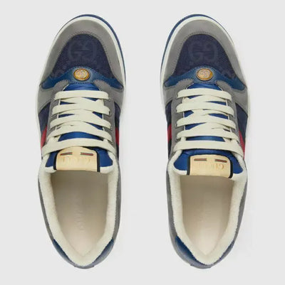 Gucci Screener Sneaker - Blue/Gray