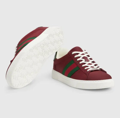 Gucci Ace Sneaker - Red/Web