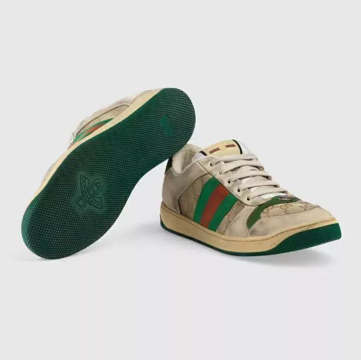 Gucci Screener Sneaker - GG Canvas/Leather
