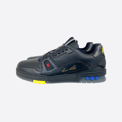 Louis Vuitton Trainer Black Signature