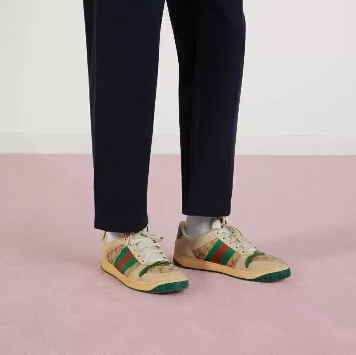 Gucci Screener Sneaker - GG Canvas/Leather
