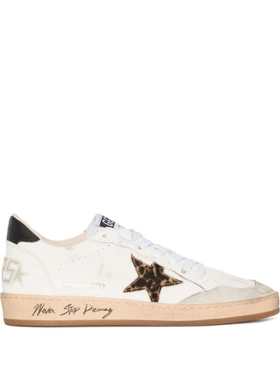 Golden Goose Ball Star White Leather