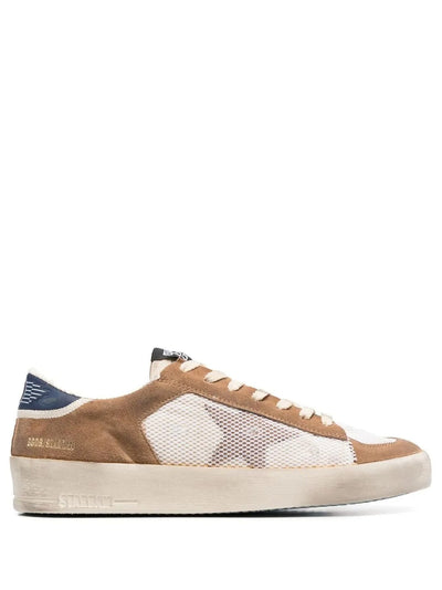 Golden Goose Stardan Low-Top Sneakers – Tobacco Brown