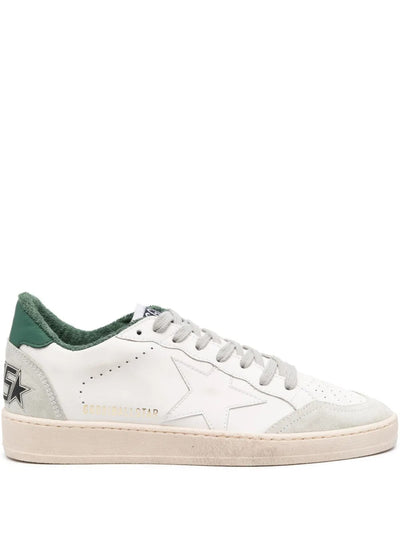 Golden Goose Ball Star Sneakers – Off-White Leathe