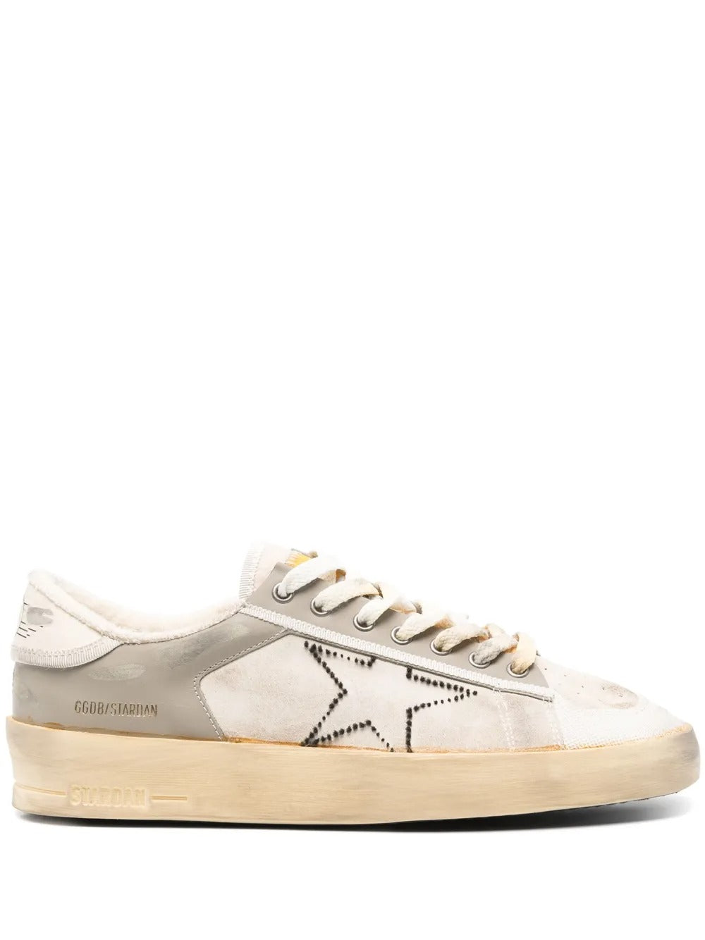 Golden Goose Stardan Sneakers – Beige Suede/Leather