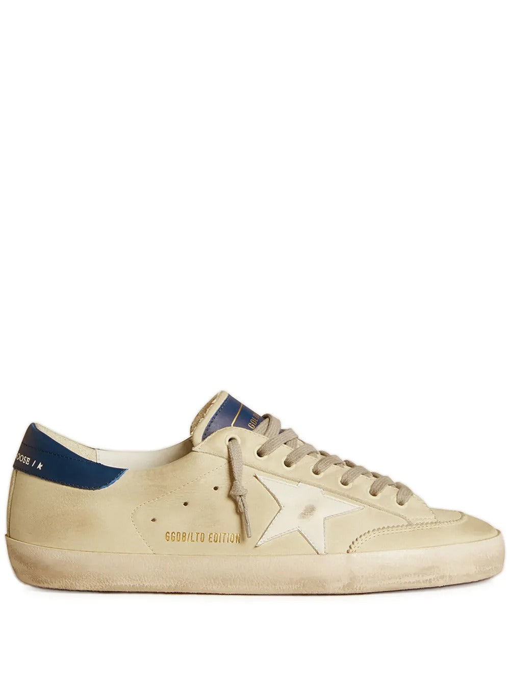 Golden Goose Sneakers – Beige/Blue