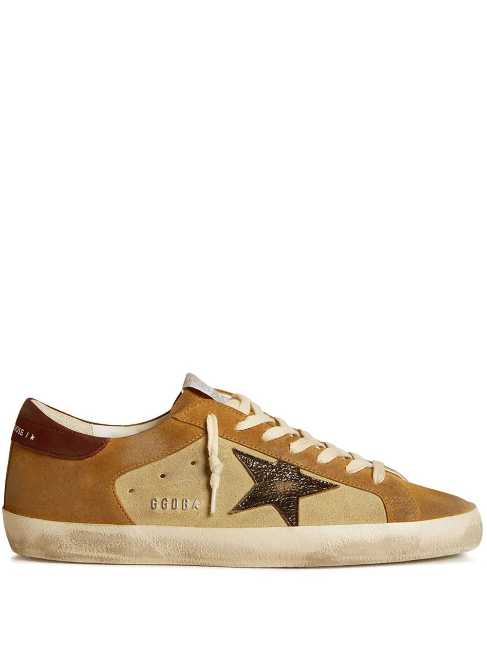 Golden Goose Super-Star Sneakers – Camel Brown Suede