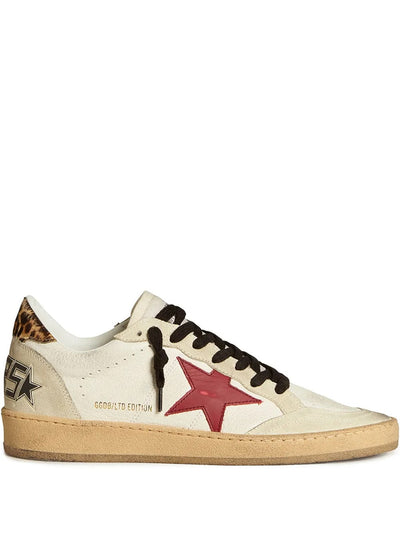 Golden Goose Ball Star White Leather