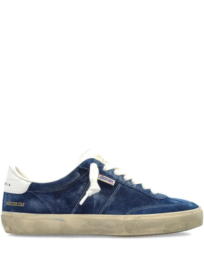 Golden Goose Soul-Star Sneakers – Indigo Blue Suede