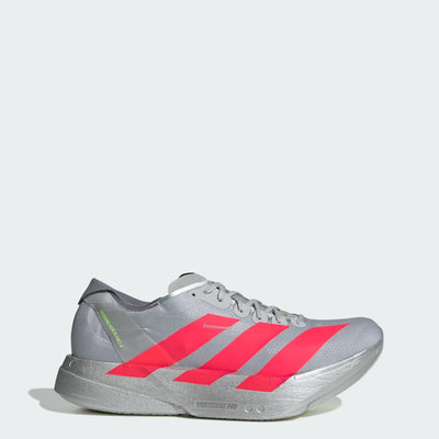 Adidas Adizero Adios Pro 4 Grey Two Lucid Red