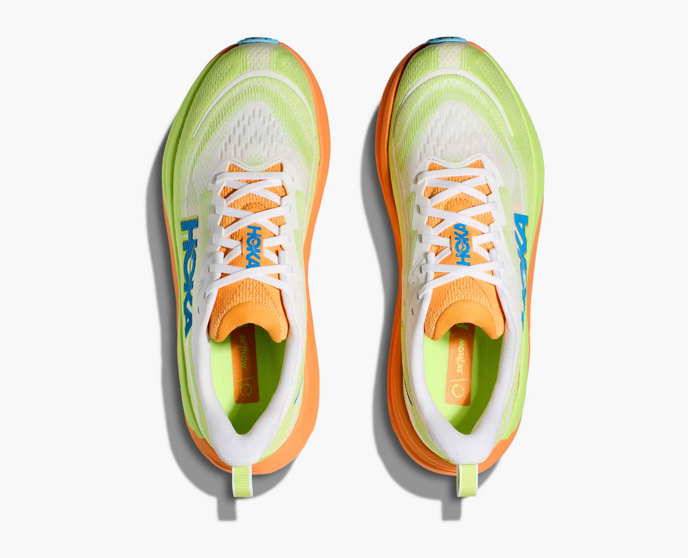 Hoka Skyflow - Frost/Solar flare