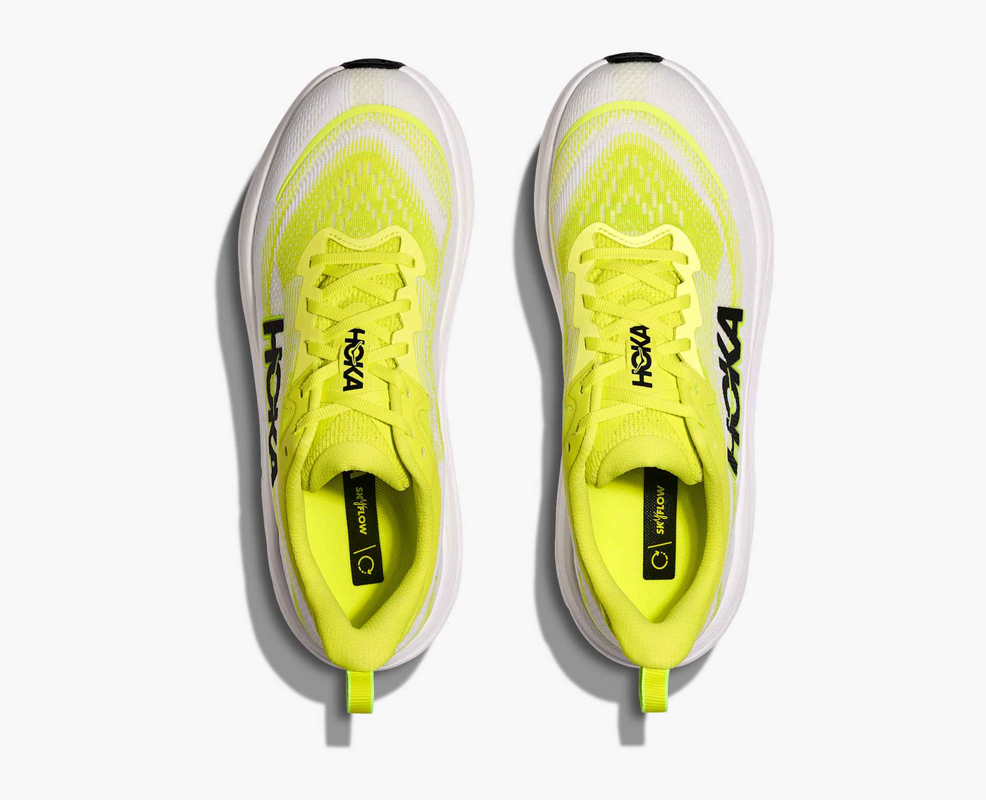 Hoka Skyflow - Neon citrus/Neon white