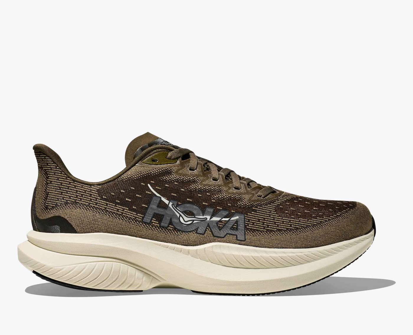 Hoka Mach 6 - Antique olive/Truffle salt
