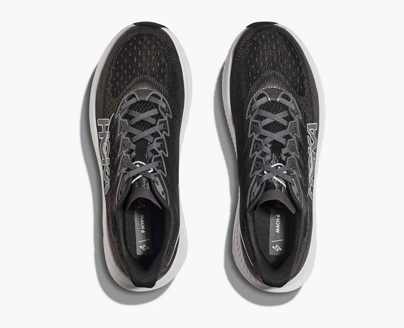 Hoka Mach 6 - Black/White