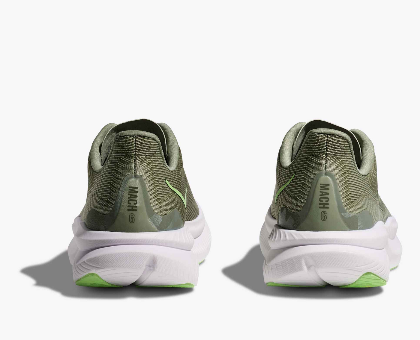 Hoka Mach 6 - Forest lichen/Tart apple