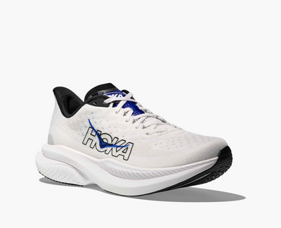 Hoka Mach 6 - White/Ultramarine
