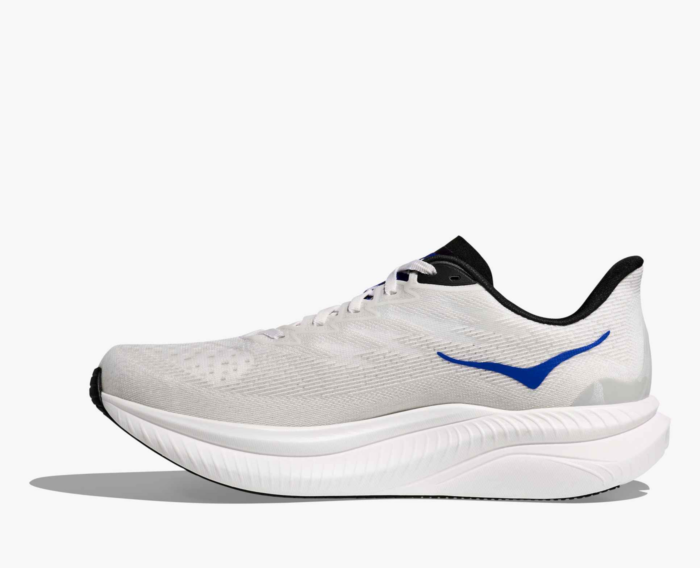 Hoka Mach 6 - White/Ultramarine