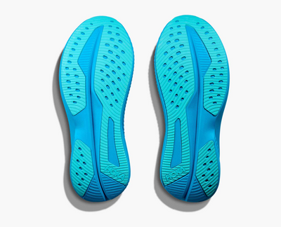 Hoka Mach 6 - White/Skyward blue