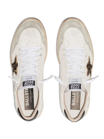 Golden Goose Ball Star White Leather