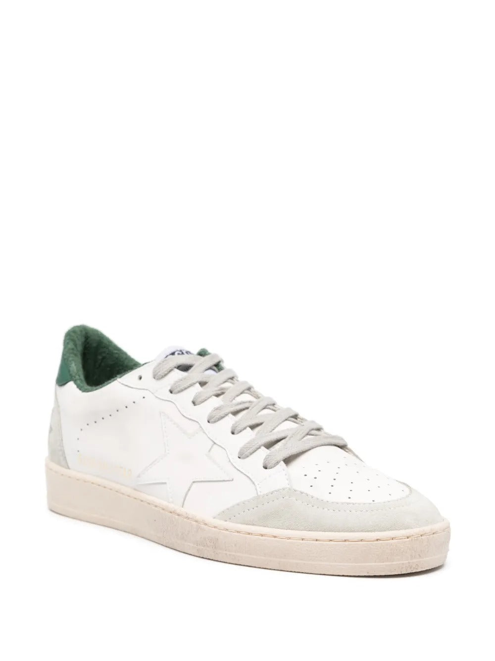 Golden Goose Ball Star Sneakers – Off-White Leathe