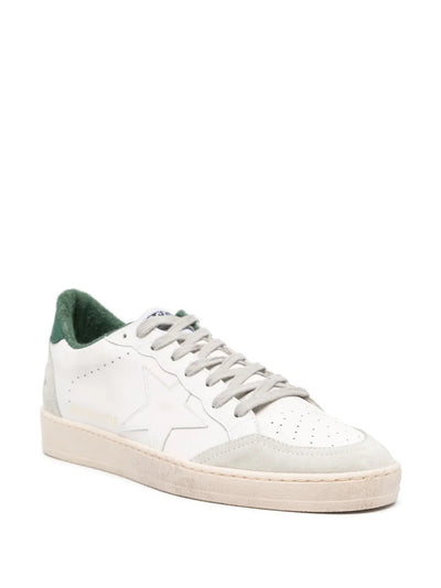 Golden Goose Ball Star Sneakers – Off-White Leathe