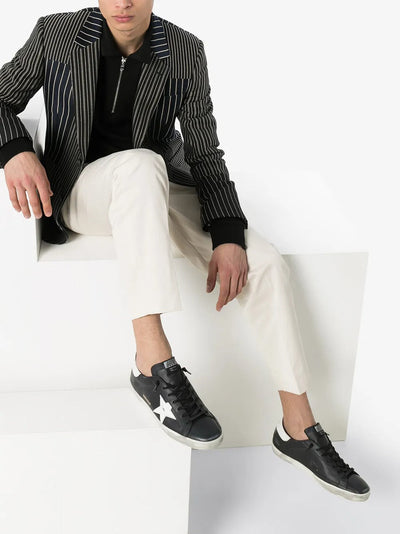 Golden Goose Super-Star Leather Sneakers