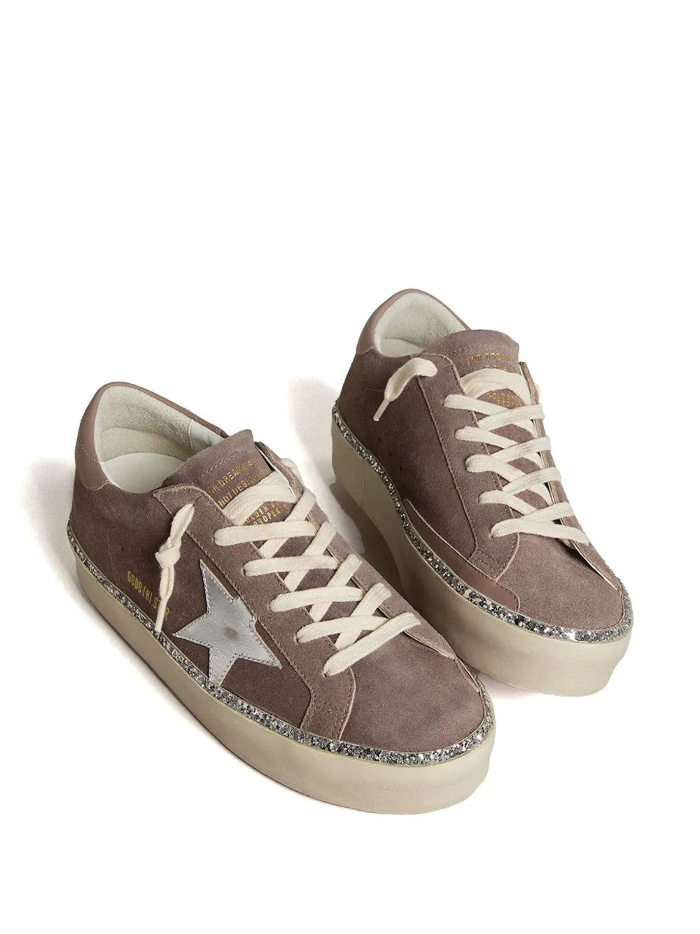 Golden Goose Hi Star Brown Suede