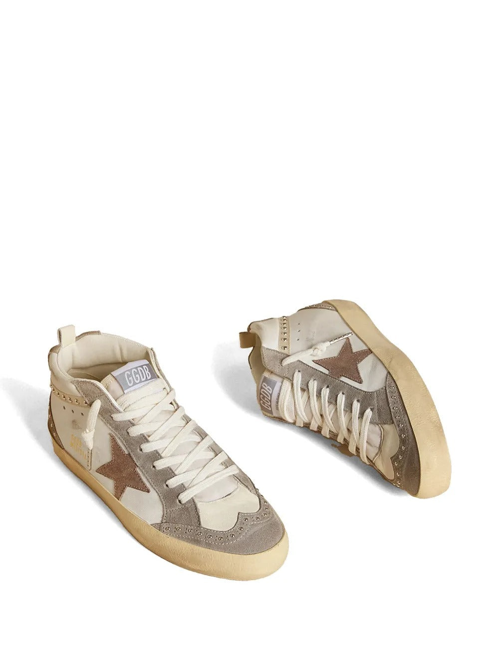 Golden Goose Mid Star White Leather